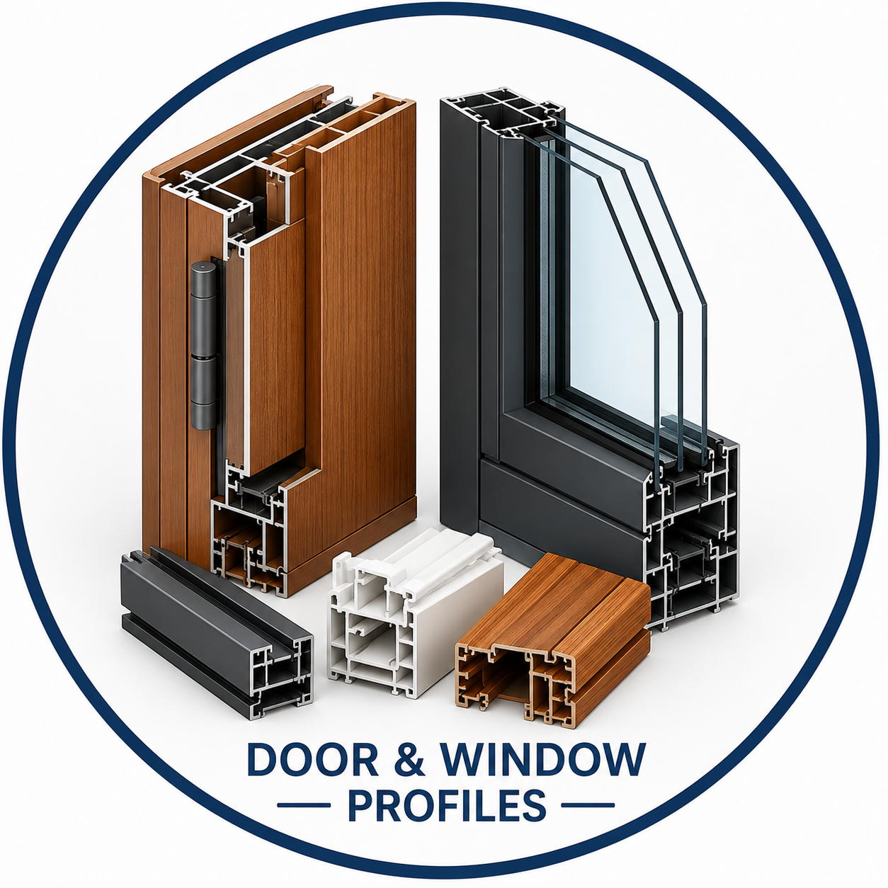 Door and window profiles